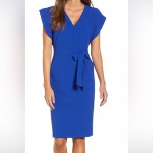 Royal Blue Eliza J dress size 8.